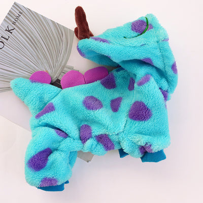 Ropa para caniches de cuatro patas, ropa para mascotas Bubble Dragon