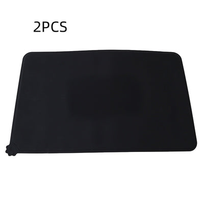 Solid Color Silicone Pet Food Mat